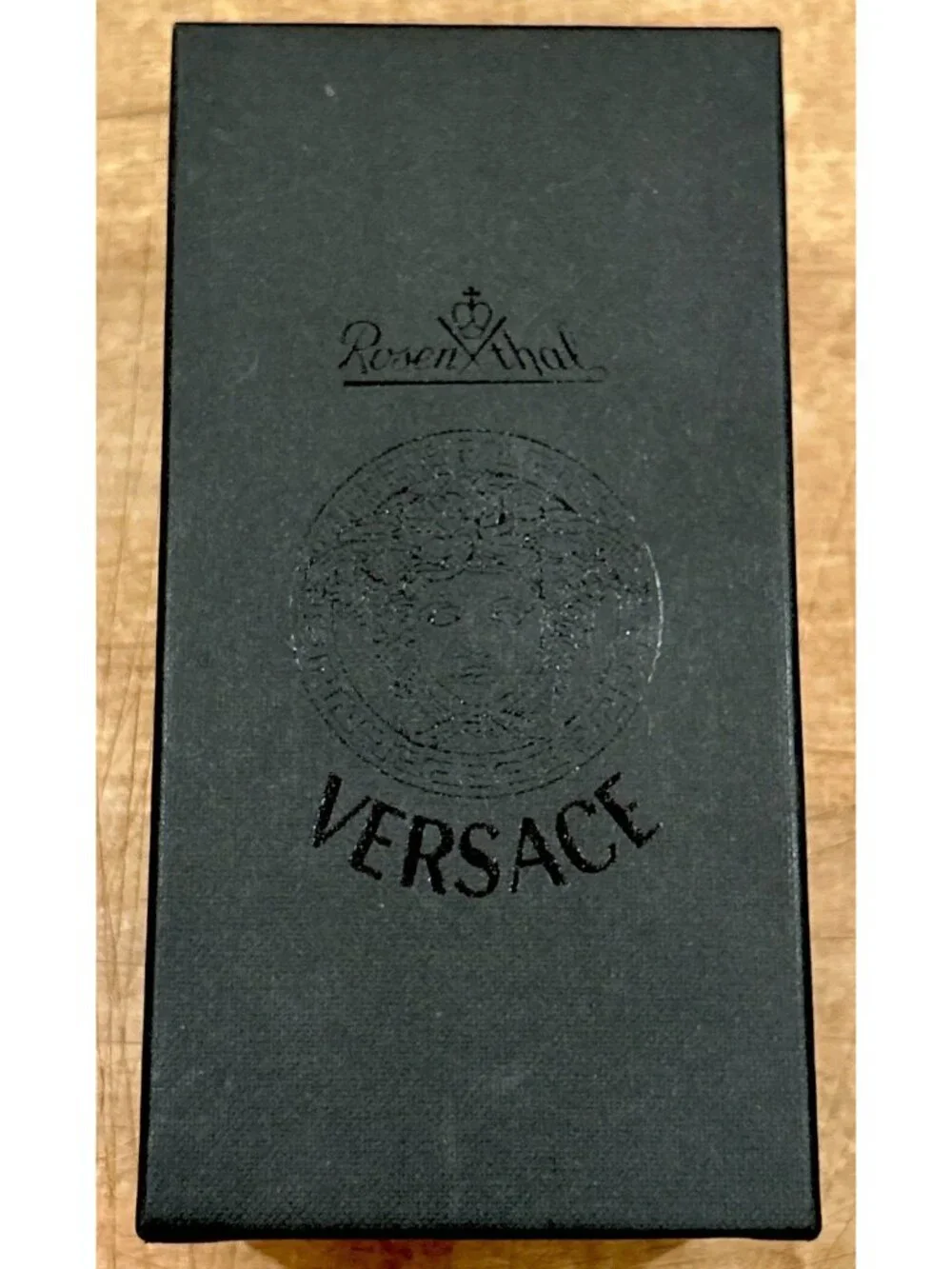 Rosenthal Medusa Versace Wine Bottle Stopper Prestige 24% Leaded Crystal Austria